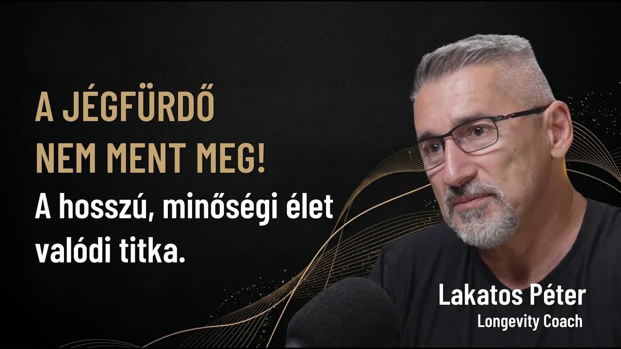 A jégfürdő nem ment meg! | A hosszú, minőségi élet valódi titka