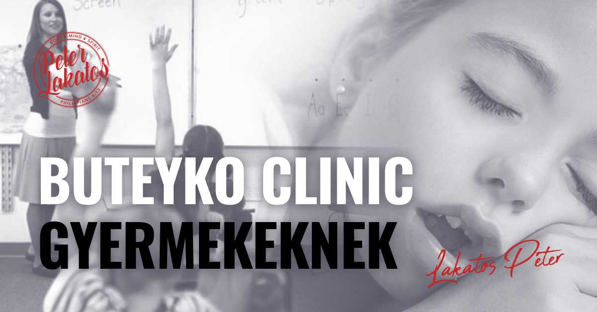 Buteyko Clinic gyermekeknek