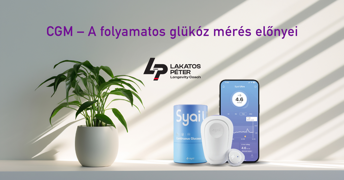 CGM - Folyamatos glükózmérés és életmód